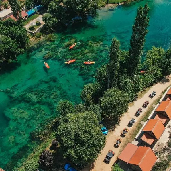 River huts Zrmanja, hotel v destinaci Obrovac
