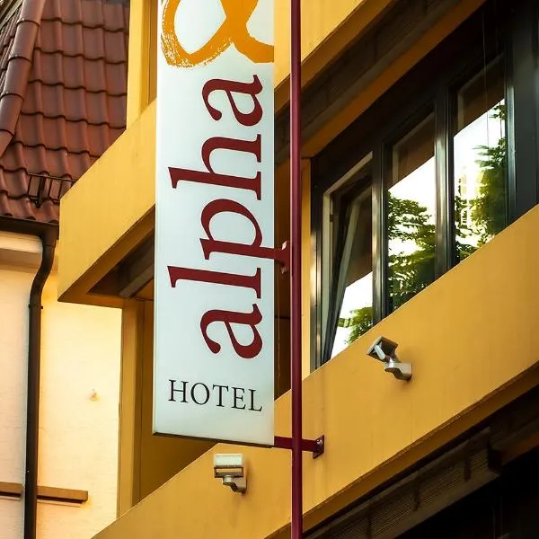 Hotel Alpha, отель в городе Bad Cannstatt