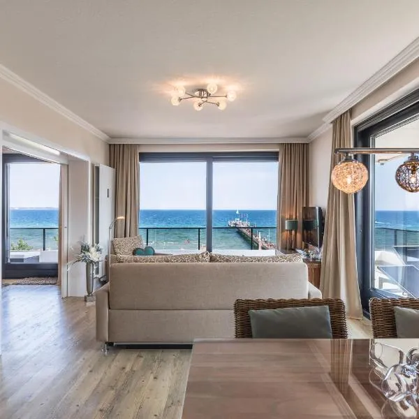 Herzbergs Ferienwohnung Meersehen, hotell sihtkohas Scharbeutz