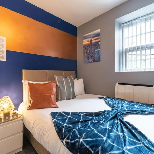 Jesouth 1 BedRM Exquisite Suite Dazzling Chic City Centre, hotel in Hull