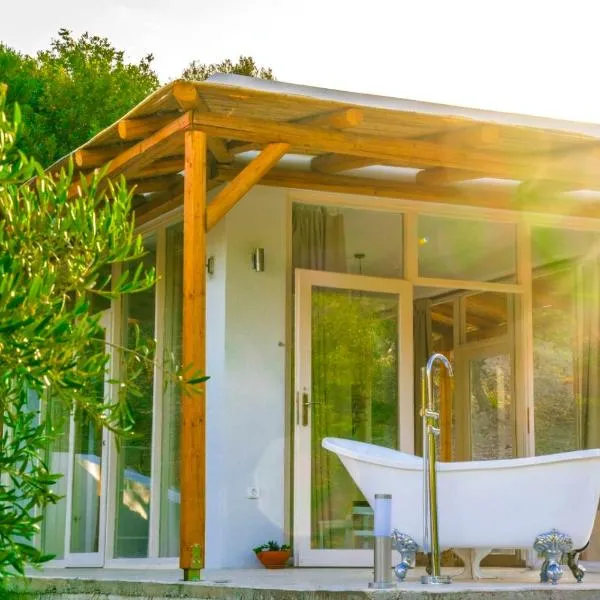 Panstel Bungalows in Kerames Rethymno, hotel v destinaci Kerames