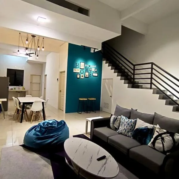 De cozy 5.0 Double storey (10-16 pax ++), hotel in Ipoh
