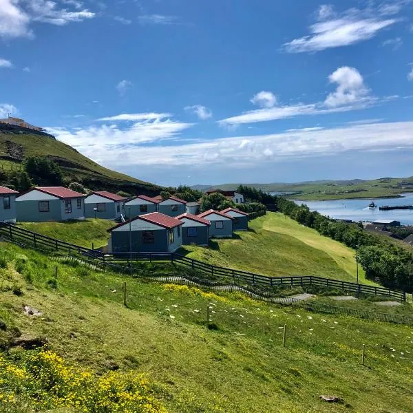 Easterhoull Chalets, hotell i Scalloway