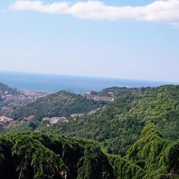 Collina Belvedere, appartamento indipendente in villa Salerno-Capezzano, hotel in Pellezzano