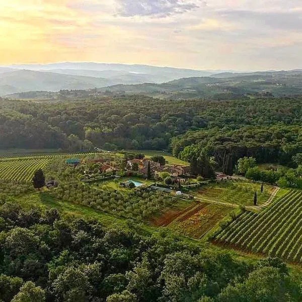 Podere I Laghi、タヴァルネッレ・ヴァル・ディ・ペーザのホテル