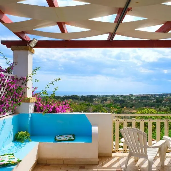 마리나 디 페스콜루스에 위치한 호텔 Appartamento Casa dell'Olivo