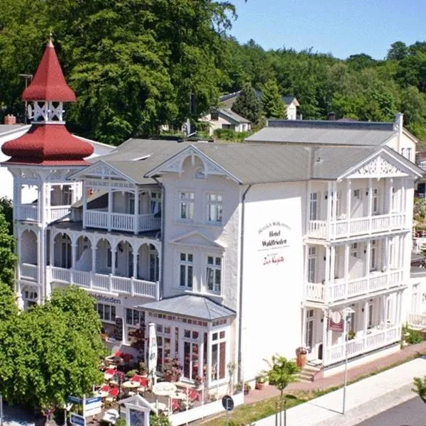 Hotel Villa Waldfrieden、オストゼーバート・ゼリンのホテル