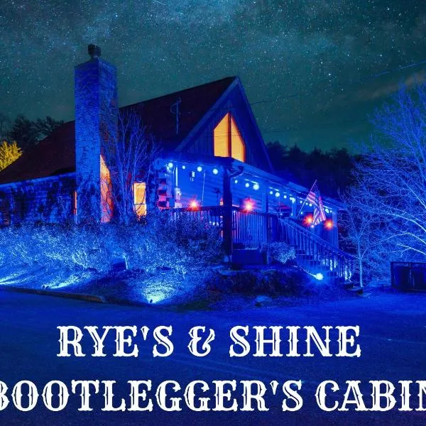 Ryes and Shine Bootlegger's Cabin! Hot Tub* Pool* Arcade* Billiards *EV * Pet Friendly, hotel din Seymour