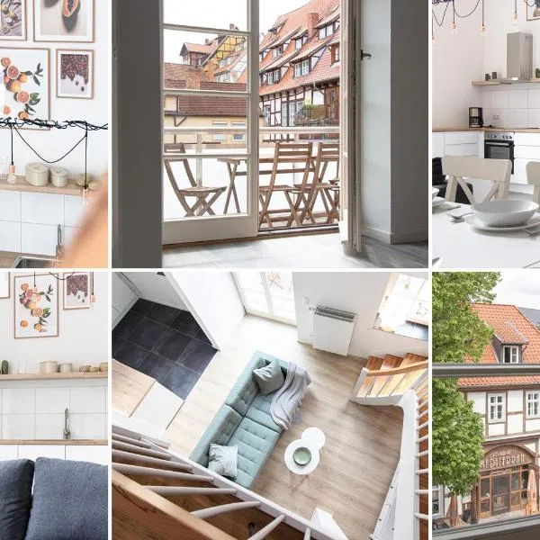 Ferienwohnungen Galerie im Klink, hotel v destinaci Quedlinburg