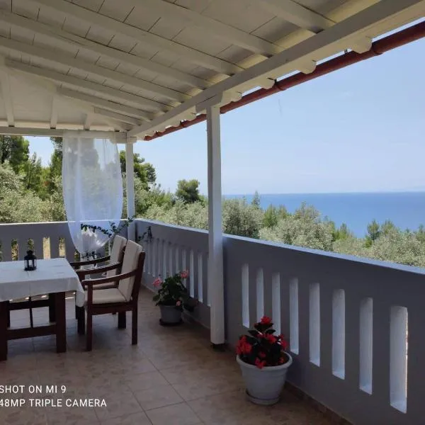 Elia house 2 astoning view among the olive trees, hotell sihtkohas Milia