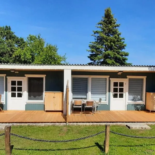 Bungalow(hälfte) Vorderdeck, Ahlbeck (Usedom), Hotel in Ahlbeck