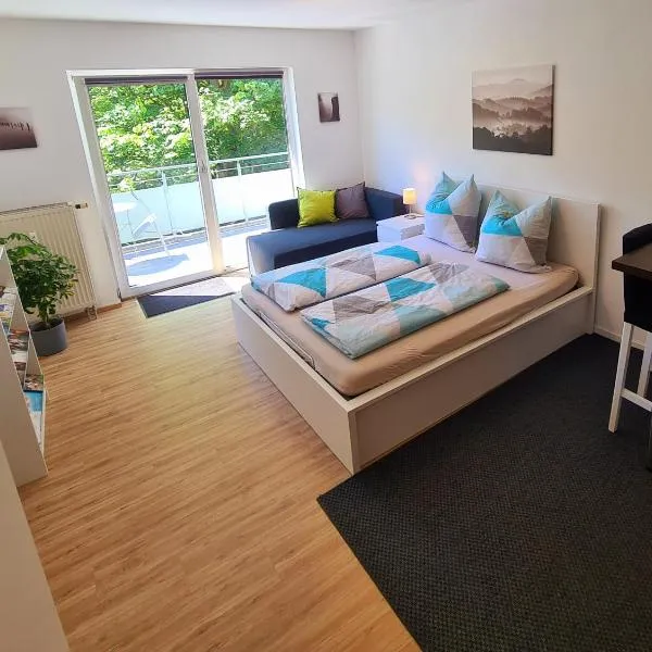 Apartment am Gradierbau Bad Kissingen, מלון בWaldfenster