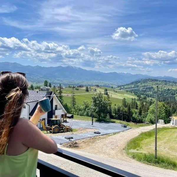 Domki Widokowelove z widokiem na panoramę Tatr - mountain view, hotel v destinácii Gliczarów