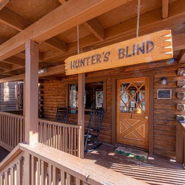 Forest Cabin 1 Hunters Blind, hotel in Kohls Ranch