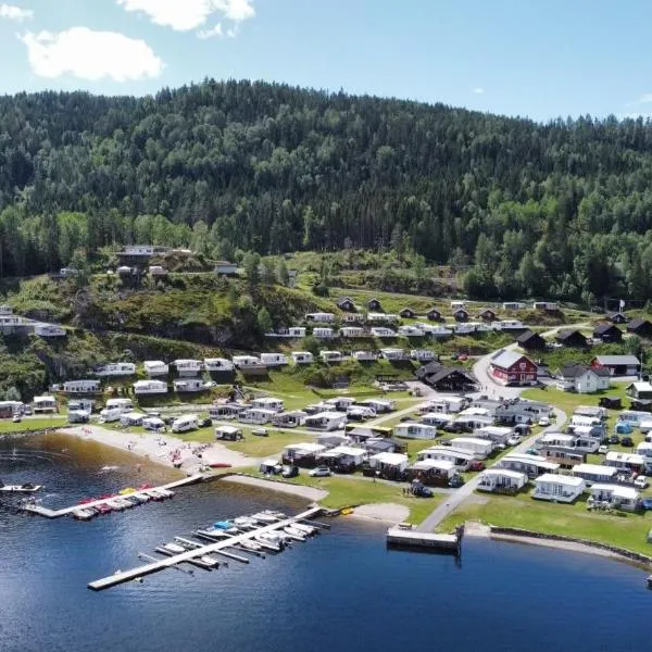 Garvikstrondi Camping, hotel en Flatdal