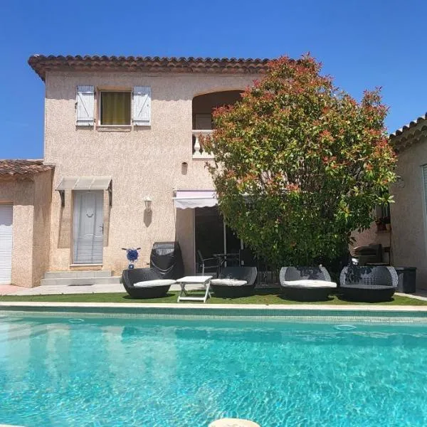 Chambres privées dans Villa des Lauriers, hotel v destinaci Saint-Raphaël