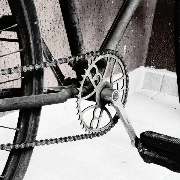 Due camere e una bici, hôtel à Venasca