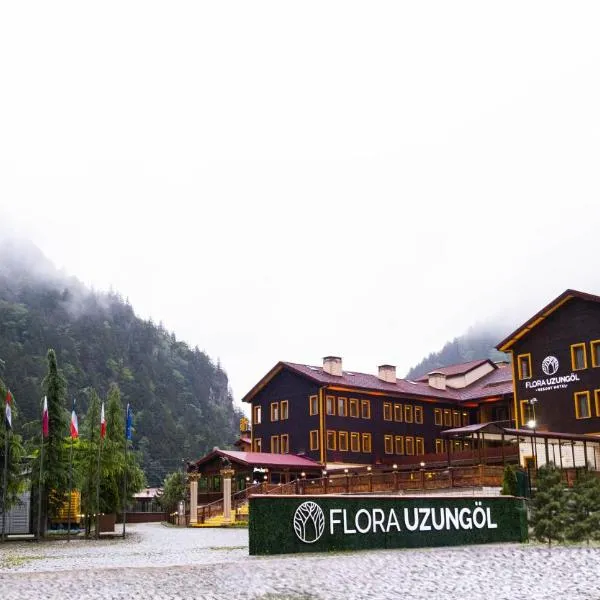 Flora Uzungöl Resort Hotel, hótel í Uzungol
