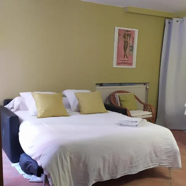 Chambres d'hôtes indépendantes au rez-de-chaussée d'une maison provençale dont une avec cour intérieure, hotel v destinácii Tarascon