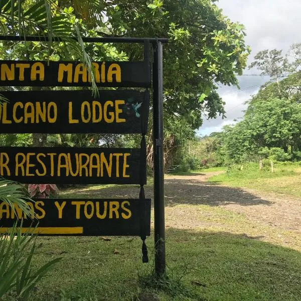 Santa Maria Volcano Lodge, hotel in Hacienda Santa María