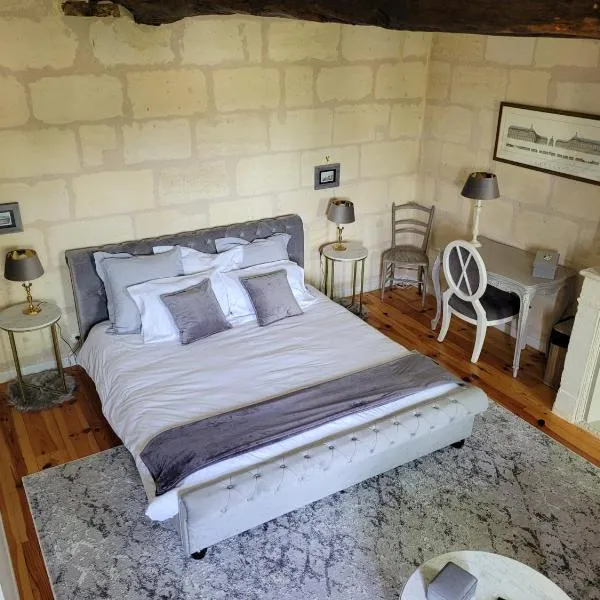 Chambre Bordeaux, piscine et spa, hotel v destinaci Lugon et l’Ile du Carney