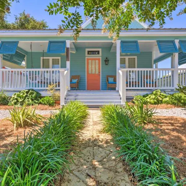 Cottage with Porch - 3 Min Walk to Bay St Louis, hotell i Shoreline Park