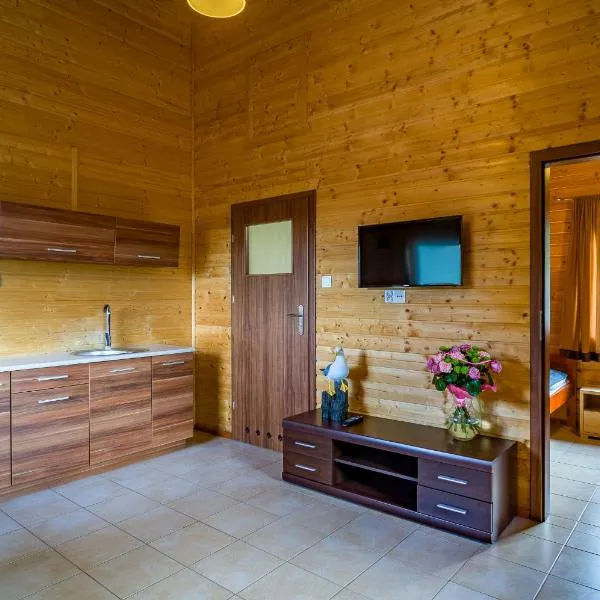Morska Osada domki blisko morza – hotel w mieście Krynica Morska