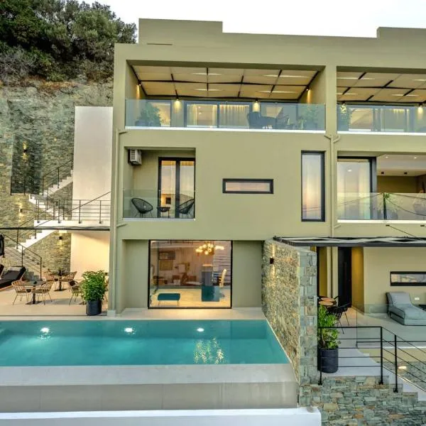 Irini Design Apartments, khách sạn ở Plomarion