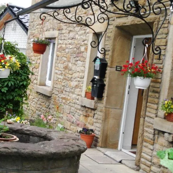 헤르데케에 위치한 호텔 Ferienwohnung im Grünen mit Balkon