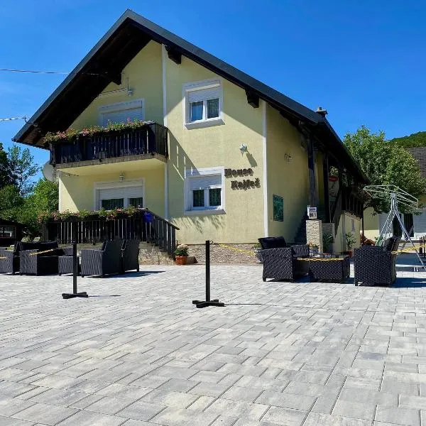 House Kajfes, hôtel aux lacs de Plitvice