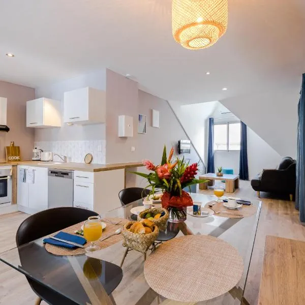 Appartements Le Bleu des Roches Noires, hôtel à Saint-Gilles les Bains
