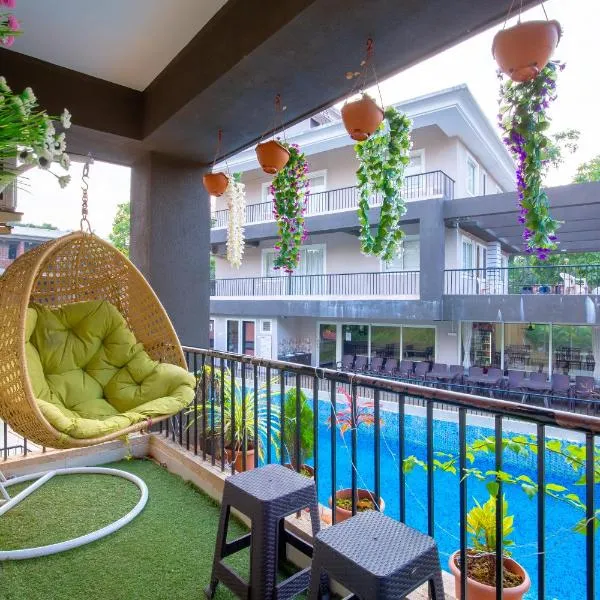 4bhk Stunning Apartment with Pool 2bhkX2, hotel v destinaci Old Goa