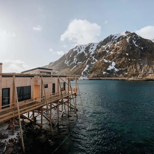 Hemmingodden Lodge, hotel v destinaci Ballstad