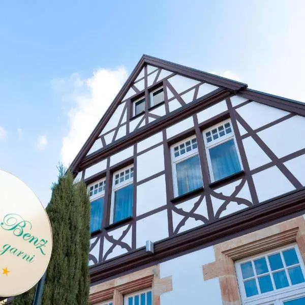 슈베칭엔에 위치한 호텔 Villa Benz Hotel garni