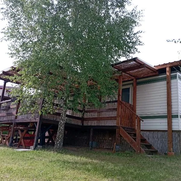 Dovolená Výr, kemp Výrovice, mobilní dům, hotel v destinaci Výrovice