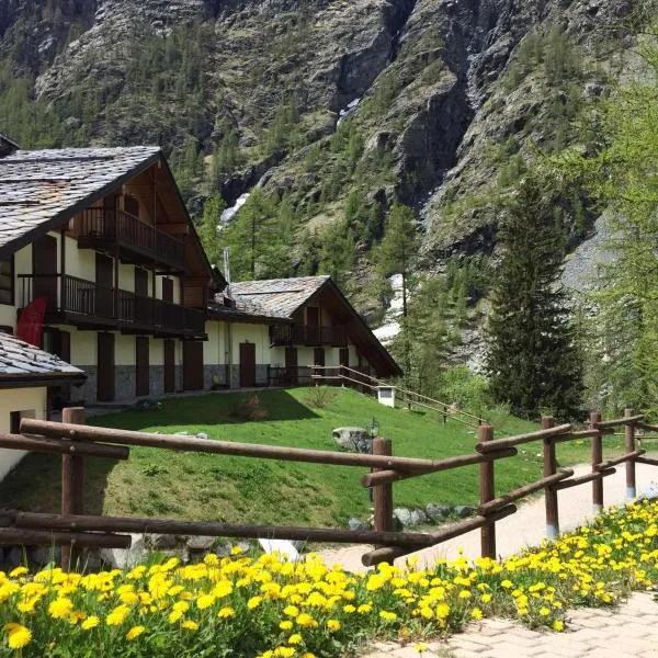 Residence Dei Walser, hotel v destinaci Gressoney-la-Trinité
