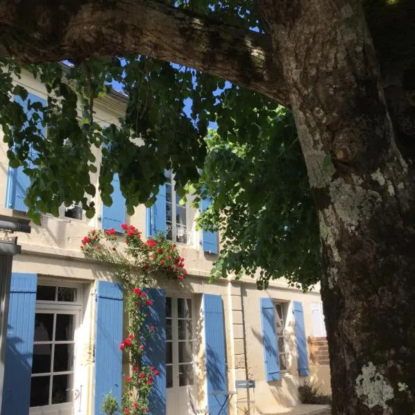 Entre Vignobles et Estuaire - Gîte 12 pers, hotell i Mirambeau