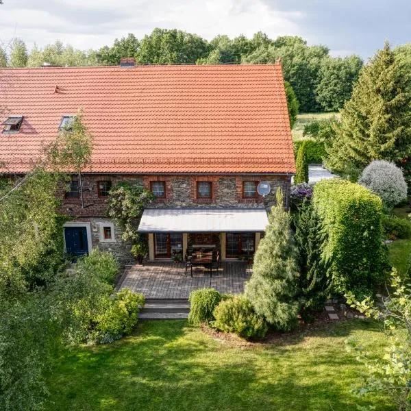 Miętowe Wzgórze B&B, hotel u gradu Grifov Slonski