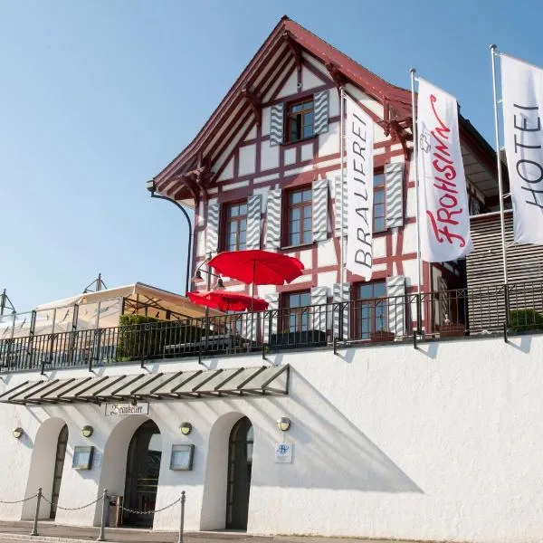 Hotel Brauerei Frohsinn, hotel en Arbon