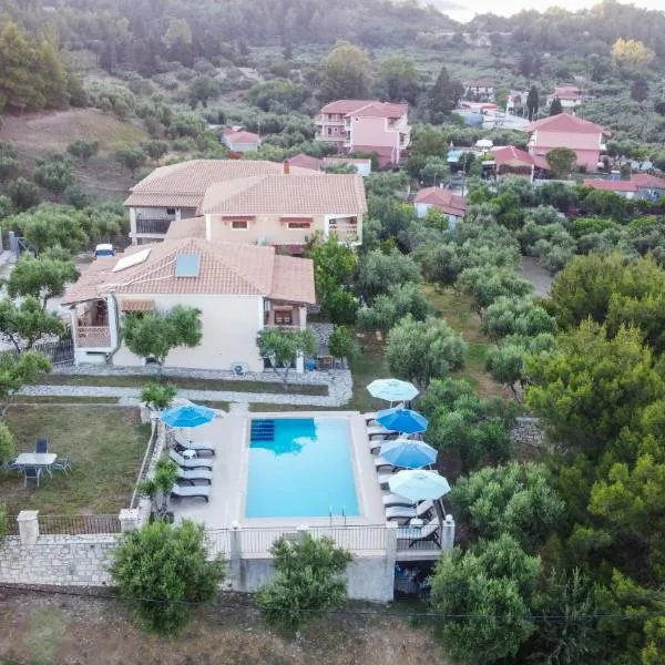 Aeolos Zante Villas with Heated Pool, hotel sa Vasilikos