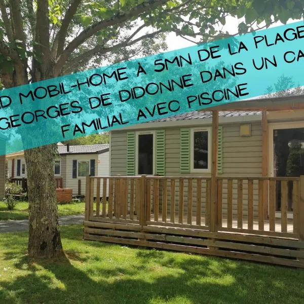 Cosy Lili - Mobilhome MANDARINE - Proche océan, khách sạn ở Saint-Georges-de-Didonne