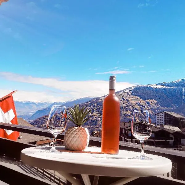 Superbe appartement au centre de la station, hotel v destinaci Nendaz