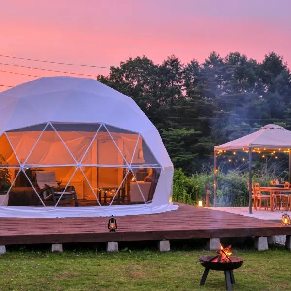 Glamping Resort Varie, hotel v destinaci Fudžikawagučiko