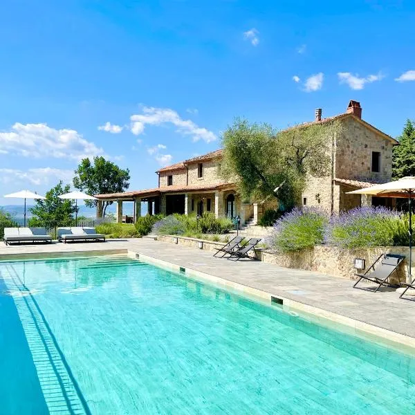 Villa Podere Del Grasso โรงแรมในกาสเตลเดลปิอาโน