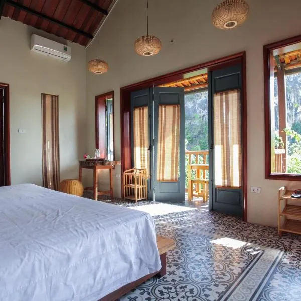 LittleTamCoc Boutique Villa Ninh Binh、ニンビンのホテル