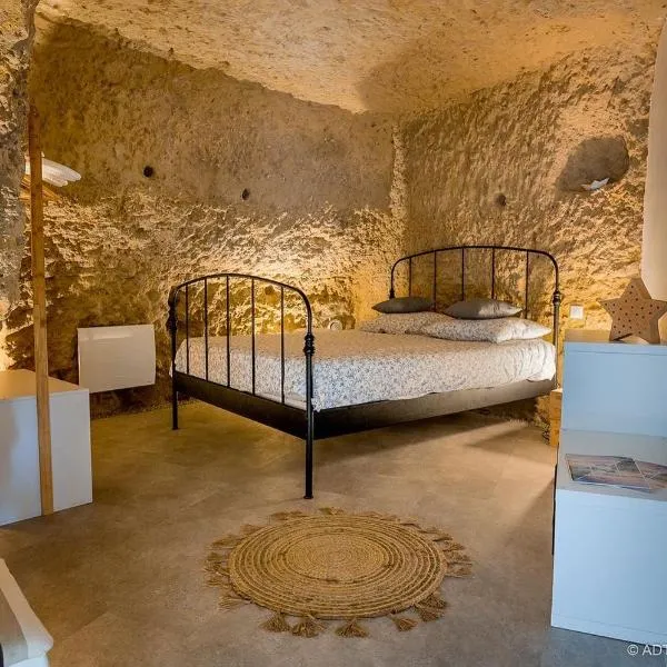 La cavée du coteau, petit cocon troglodytique, hotel v destinaci Vouvray