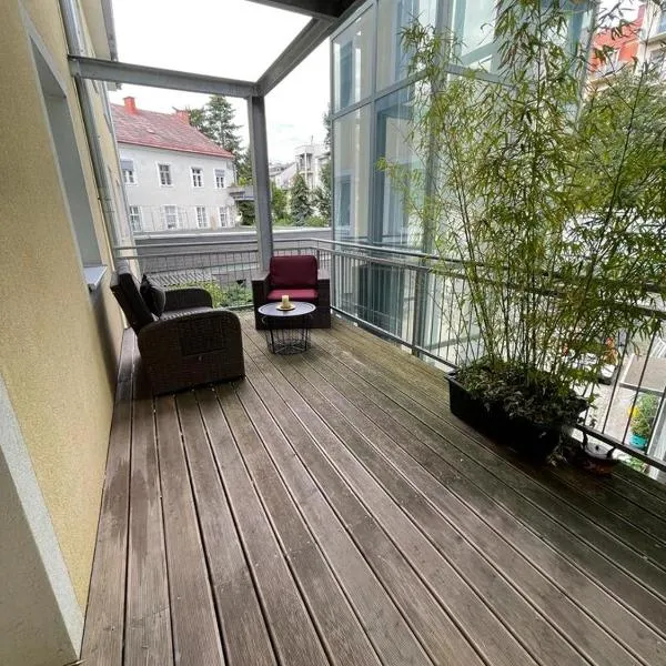 Zentrum & Große Terrasse, hotel ve uŠtýrském Hradci