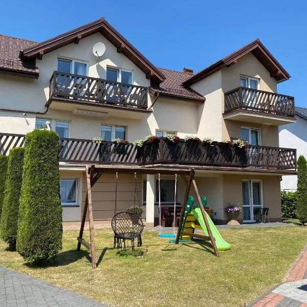 Bursztynowa fala, hotel a Ostrowo