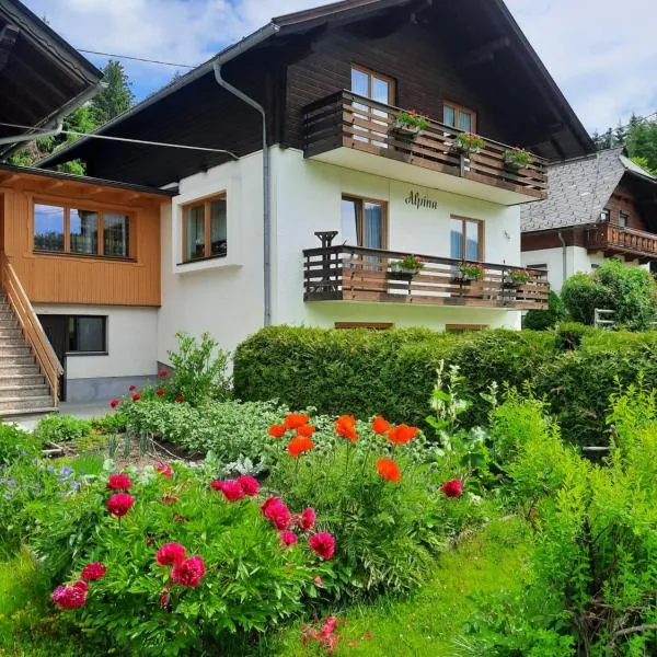 Haus Alpina, hotel v destinaci Weissensee