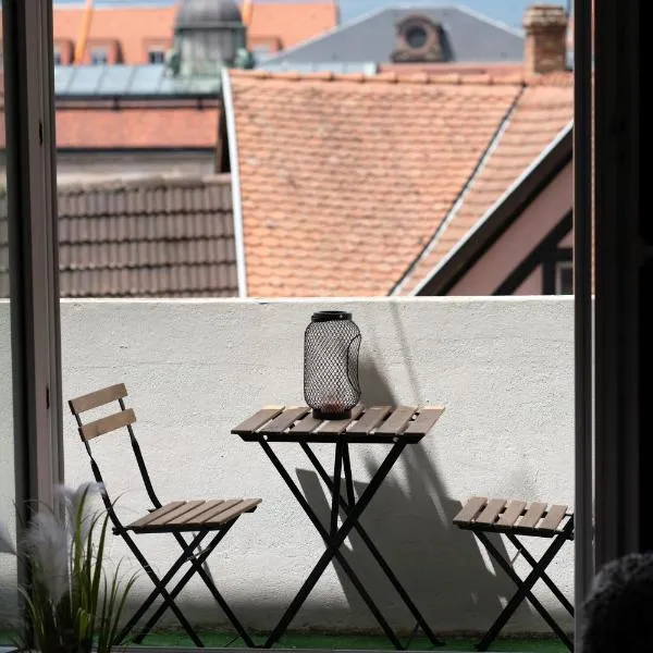 MAMA with mobile aircon, including free parking space at 300 meters, hotel in Colmar